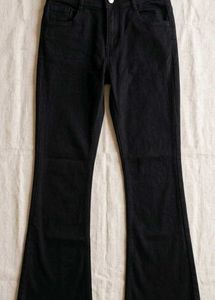 Classic Black Flare Jeans