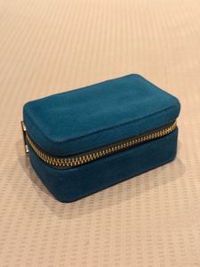 Travel Velvet Jewelry Organizer Box
