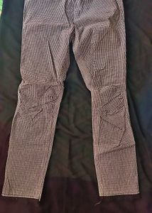 Checkered Casual Trousers