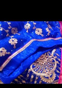 Elegant Blue Lehenga