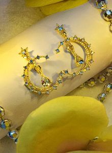 Celestial Star & Moon Earrings