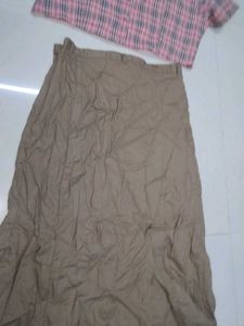 Top and skirt set
