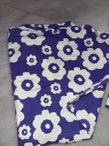 Brand new Purple Floral Button-Up Long Sleeve Top