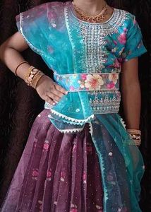 Beautiful Floral Lehenga Choli Set