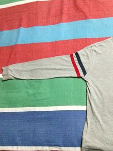 Gray Long Sleeve SweatShirt