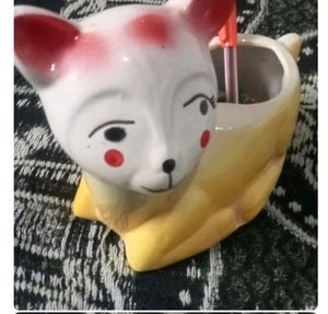 Vintage cat Planter