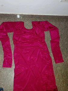 rose soft silk salwar kameez set