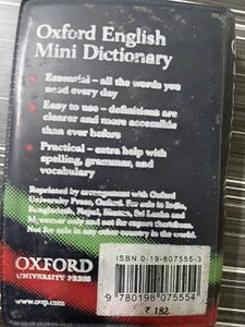 Oxford English Mini Dictionaries(Set of 2)