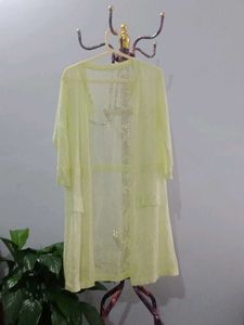 Lightweight Perforated Cardigan
