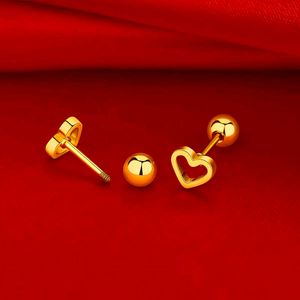Heart Shaped Stud Earrings