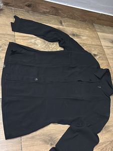 girls plain black shirt