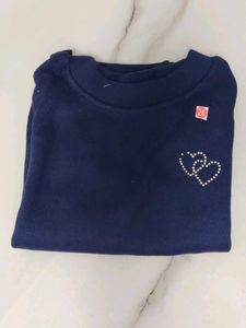 Girls winter sweat shirt