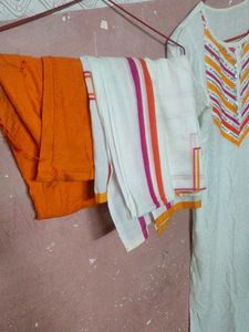 Cream Suit Set