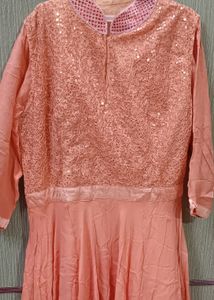 Peach 3 Ps Dress