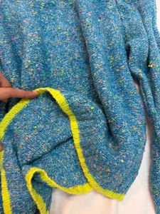 Wet Seal Blue Knit Sweater