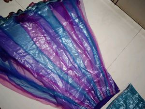 Stunning Blue &amp; Purple Lehenga Choli