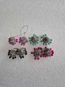 Bohemian Jhumka Earrings-PICK ANY 2 SETS FOR ₹149