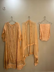 Original Aghanoor Pakistani Floor Length Dress