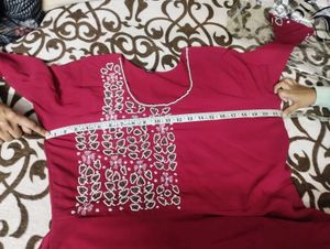 Drape Gown With Belt
