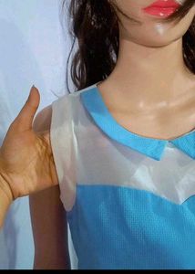 Cute Blue &amp; White Dress