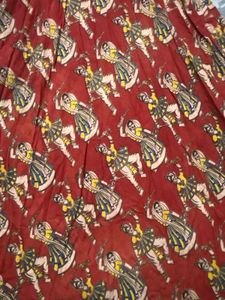 Pure Kalamkari  Ethnic Maxi Dress