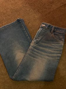 Vintage Denim Maxi Skirt