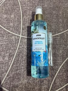Nykaa Body mist 10ml decant of all 3