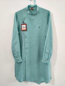 Men's Teal Kurta