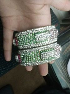 Sparkling Statement Bangles