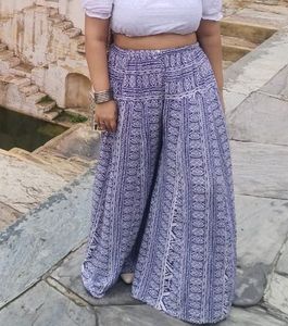 Boho Print Palazzo Pants
