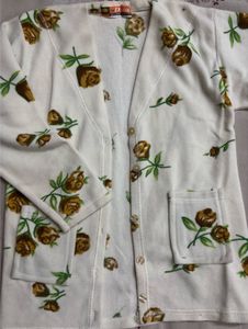 Floral Knit Cardigan