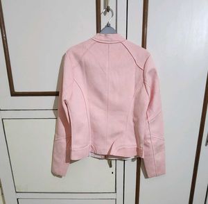 Latin Quarters Pretty Pink Suede  Jacket