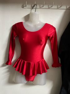 Vibrant Red Skater Dress