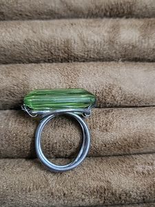 Green Stone Ring