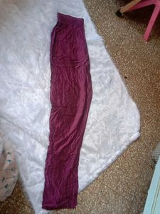 Maroon Leggings
