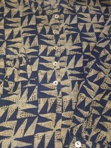 Stylish Blue Geometric Print Kurta