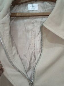 Neutral Cropped Jacket