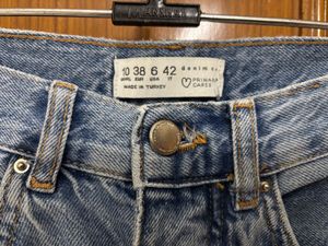 Primark Women's Distressed Ripped Denim Jeans