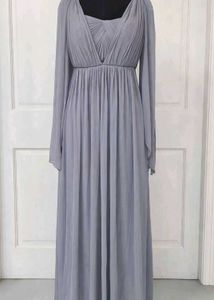 Elegant Flowy Chiffon Maxi Dress