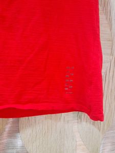 Top MEDIUM size🔥Ladies  Red  Cotton Lycra  To