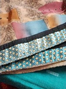 Chiffon Saree With Stone Work