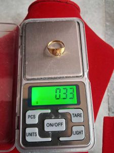 Gold Ring with Stone for kids