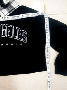 Black Los Angeles Graphic top 12-14 y no 28