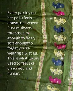 New Pure Silk Chanderi Saree