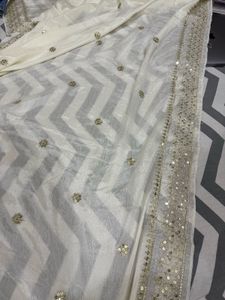 beautiful white 🤍 sitara suit