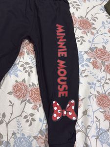 Cute Minnie Mouse Leggings Set