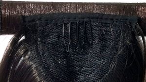 Straight Natural Black Long Hair Extension Pack of
