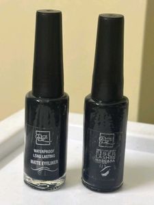 QBZ Waterproof Matte Eyeliner & Mascara Set