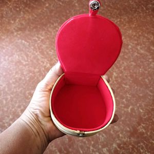 Red &amp; Gold Decorative jewelry Box