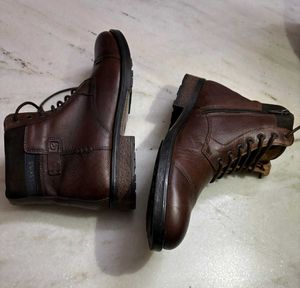 🆕Red Tape Leather Ankle Length Boots for Men
